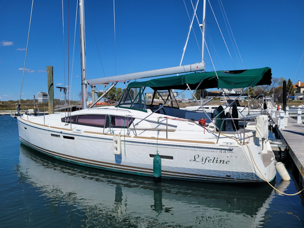 Jeanneau-Sun Odyssey 44 DS 2017-Lifeline Westport-Connecticut-United States-6073243