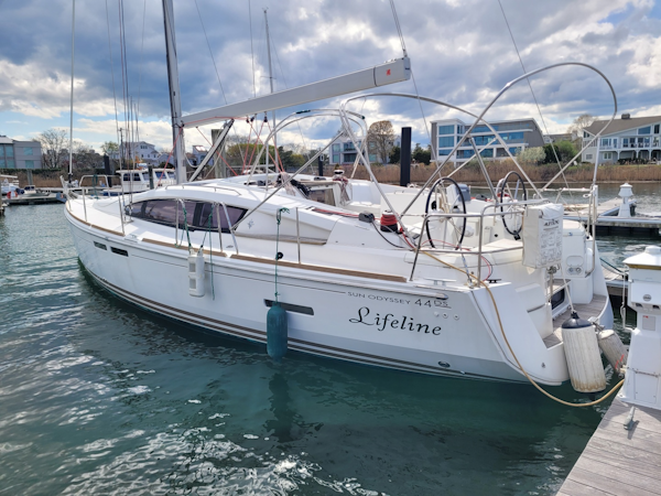 Jeanneau-Sun Odyssey 44 DS 2017-Lifeline Westport-Connecticut-United States-6049108