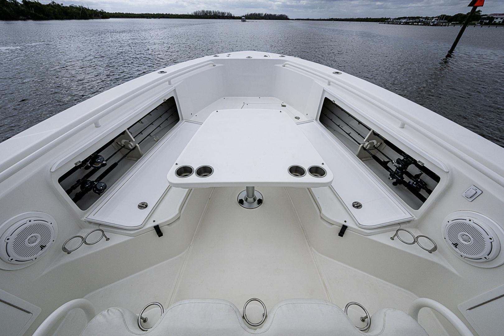 Everglades-350 CC 2009-HEY MAN-Repowered 2022 3 x 400hp Merc. w/Joystick Stuart-Florida-United States-6038948 | Thumbnail