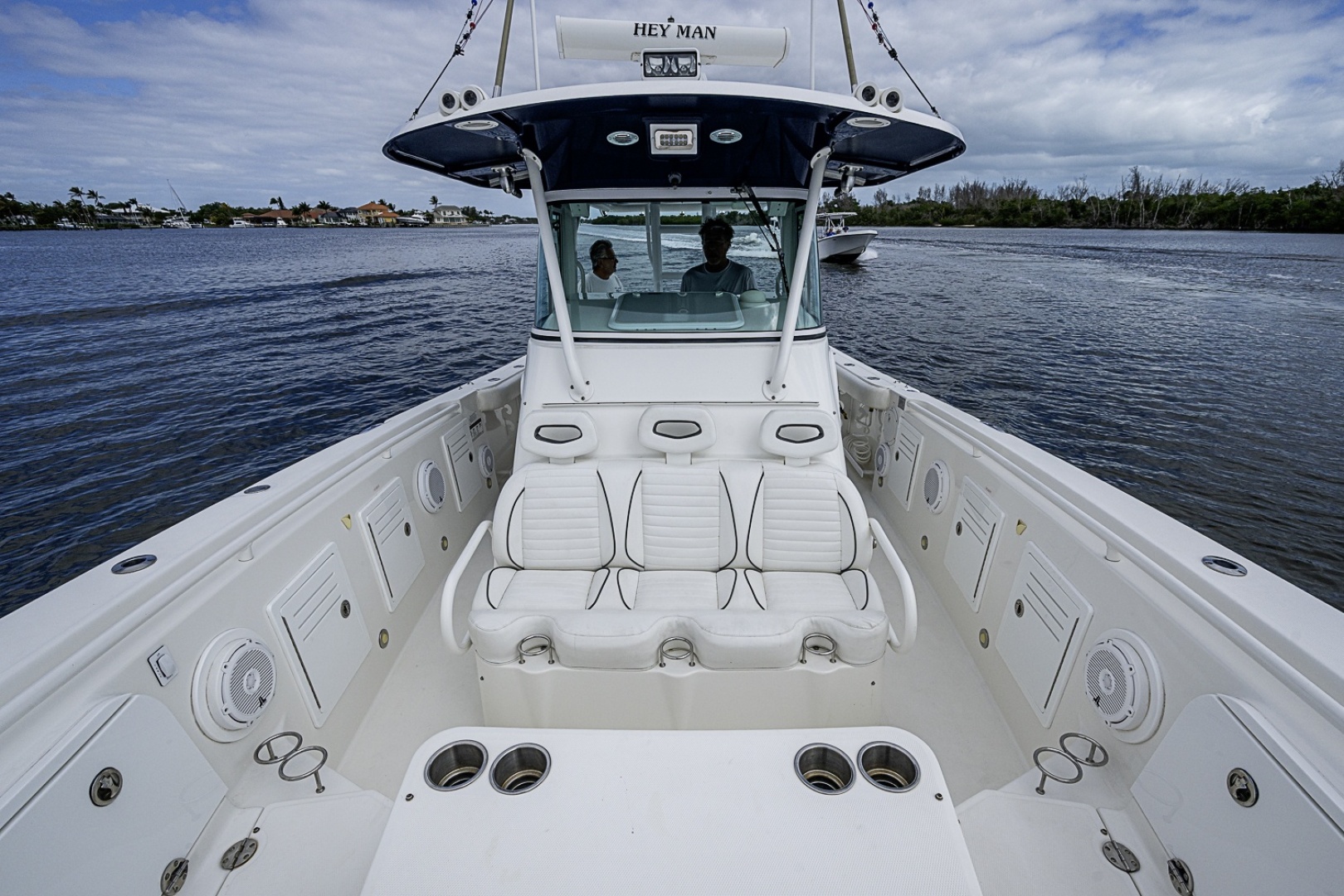 Everglades-350 CC 2009-HEY MAN-Repowered 2022 3 x 400hp Merc. w/Joystick Stuart-Florida-United States-6038950 | Thumbnail