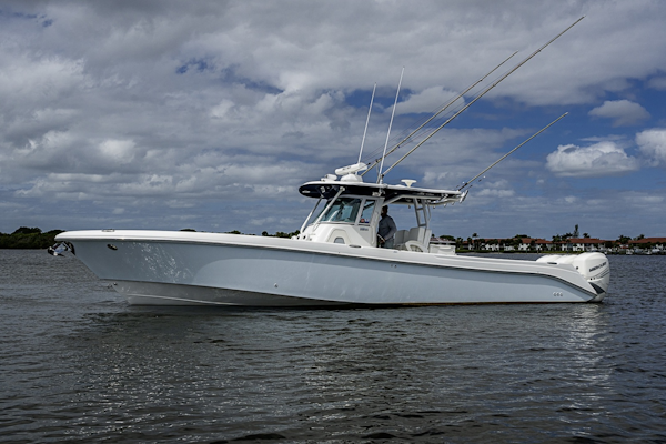 Everglades-350 CC 2009-HEY MAN-Repowered 2022 3 x 400hp Merc. w/Joystick Stuart-Florida-United States-6038964