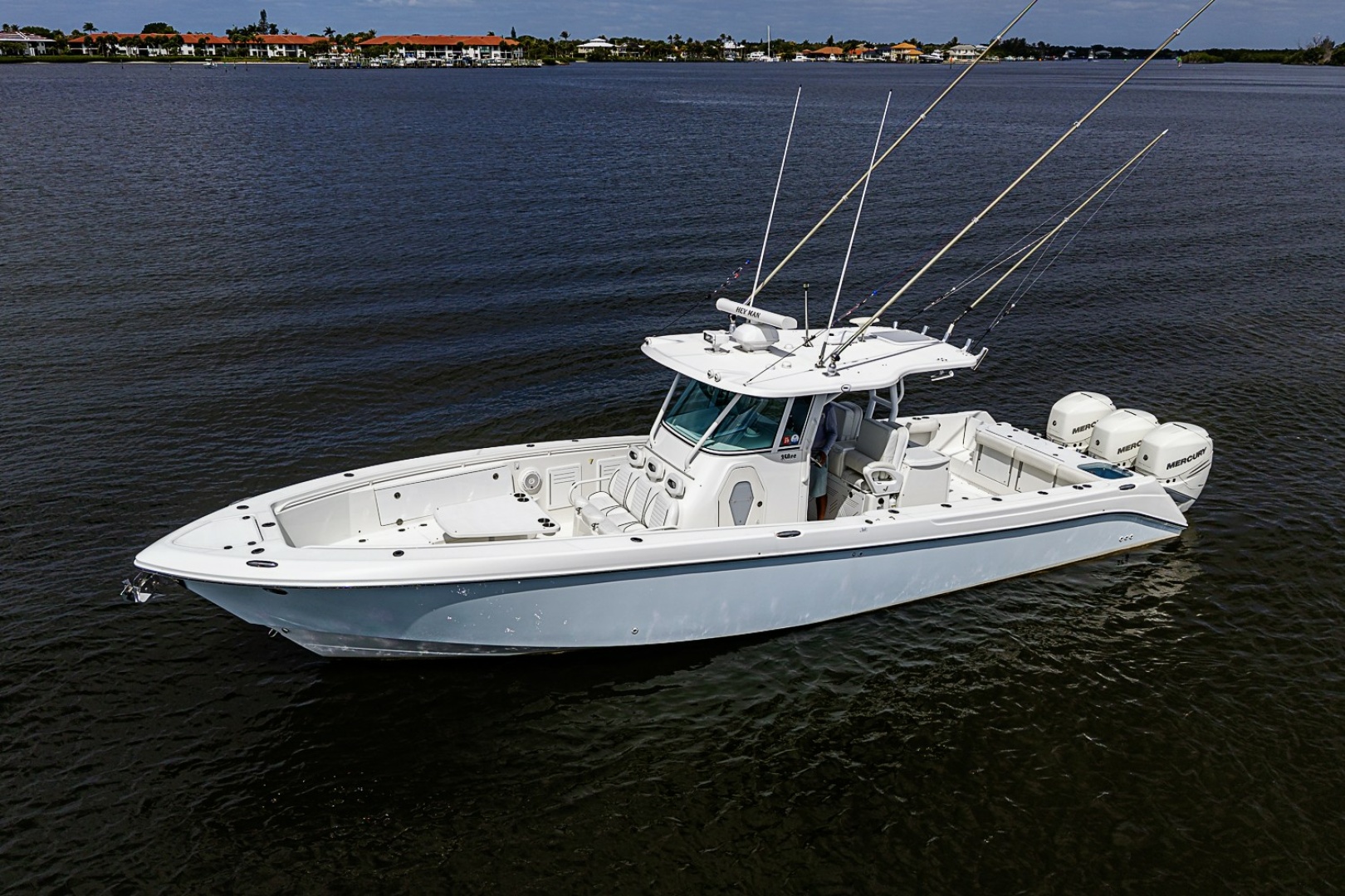 Everglades-350 CC 2009-HEY MAN-Repowered 2022 3 x 400hp Merc. w/Joystick Stuart-Florida-United States-6038946 | Thumbnail