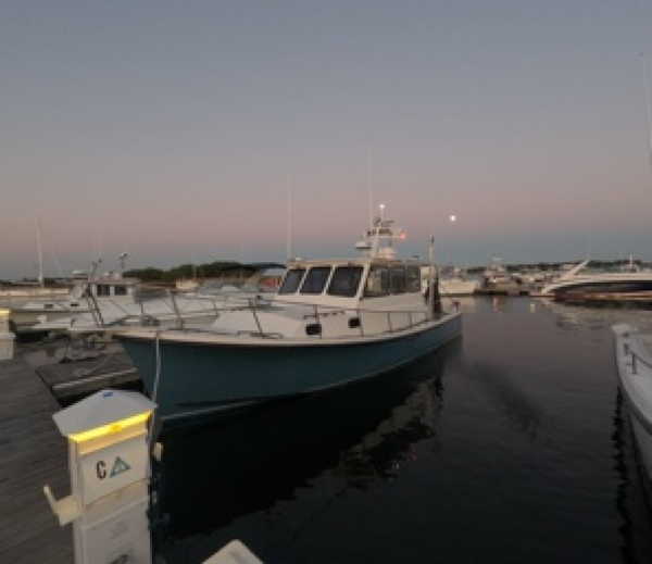 Eastern-JC Casco Bay 1998-REEL EASY Newburyport-Massachusetts-United States-Dock Side Sunset-6039663