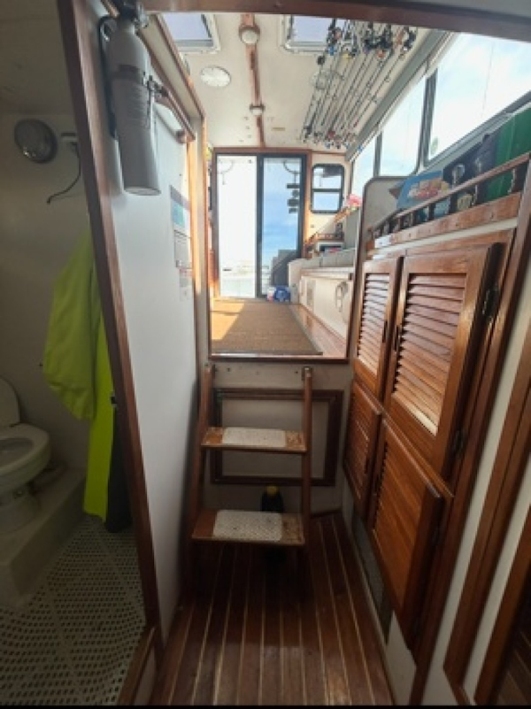Eastern-JC Casco Bay 1998-REEL EASY Newburyport-Massachusetts-United States-Companionway-6039661