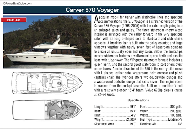 Carver-570 Voyager Pilothouse 2001 -Ruskin-Florida-United States-6039675