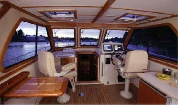Sabre-38 Hardtop Express 2007-Cora Aransas Pass-Texas-United States-Stock image Helm-6042388