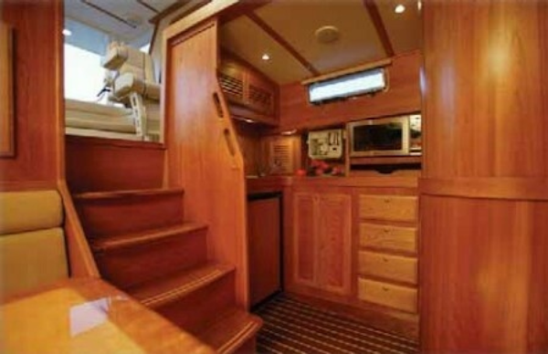 Sabre-38 Hardtop Express 2007-Cora Aransas Pass-Texas-United States-Stock image Galley-6042387