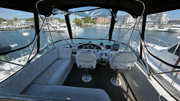 Bayliner-4087 CPMY 1999-Gallivanting Norfolk-Virginia-United States-Flybridge Forward-6048218