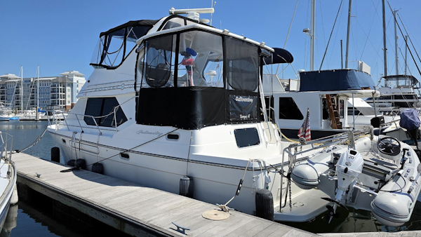 Bayliner-4087 CPMY 1999-Gallivanting Norfolk-Virginia-United States-Port Stern Profile-6048184