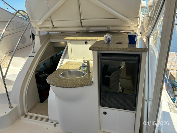 Maxum-4100 SCA 1998-Knot Complaining Daytona Beach-Florida-United States-41 Maxum Aft Deck-6063827