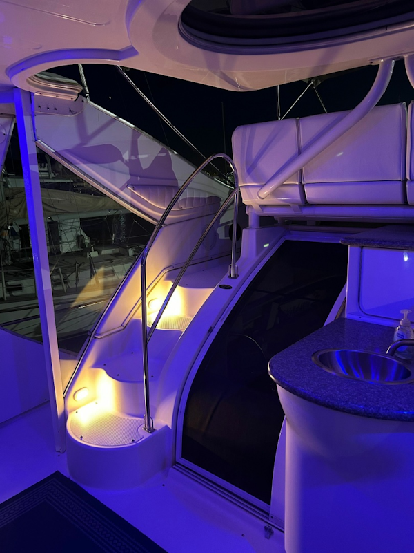 Maxum-4100 SCA 1998-Knot Complaining Daytona Beach-Florida-United States-41 Maxum Aft Deck-6063829