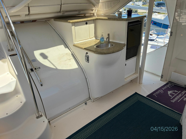 Maxum-4100 SCA 1998-Knot Complaining Daytona Beach-Florida-United States-41 Maxum Aft Deck-6063775