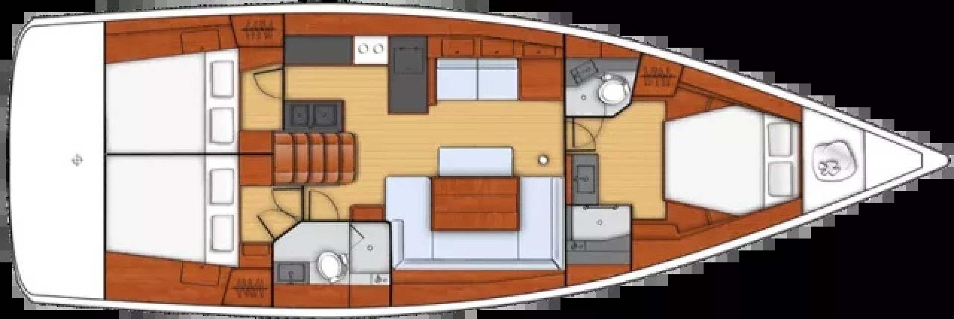 Beneteau-Oceanis 48 2012-Tartuga Charleston-South Carolina-United States-Beneteau Oceanis 48 Layout-6050333 | Thumbnail
