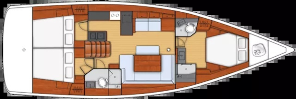 Beneteau-Oceanis 48 2012-Tartuga Charleston-South Carolina-United States-Beneteau Oceanis 48 Layout-6050333