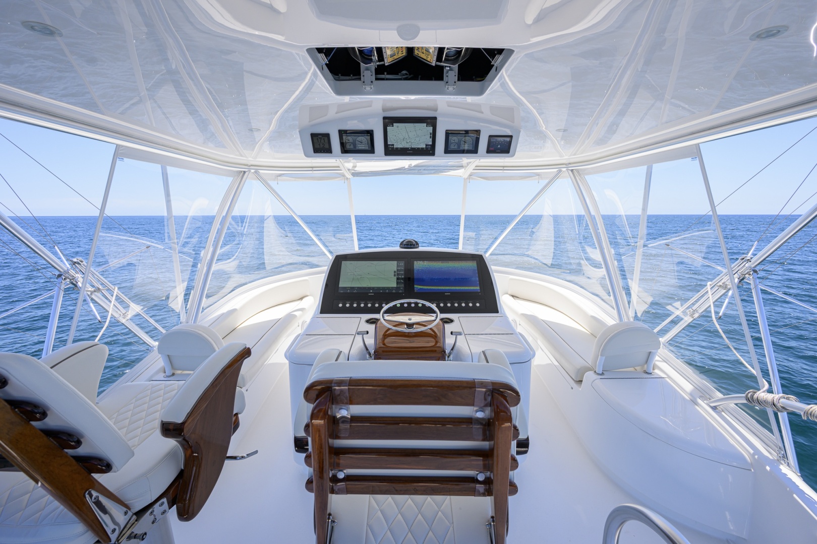 Viking-54 Convertible 2024-Dog House Boca Raton-Florida-United States-Viking 54  Dog House  Flybridge  Helm Seats and Electronics-6084285 | Thumbnail