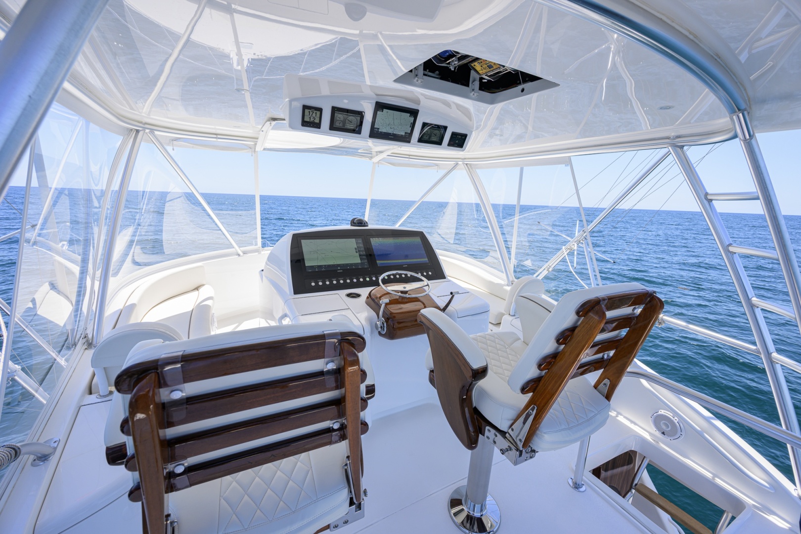 Viking-54 Convertible 2024-Dog House Boca Raton-Florida-United States-Viking 54  Dog House  Flybridge  Helm Seats and Electronics-6084287 | Thumbnail