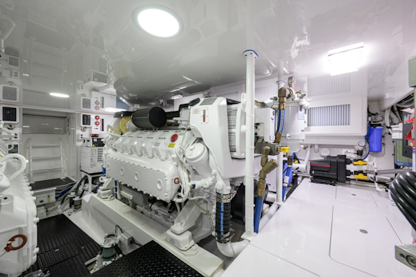 Viking-54 Convertible 2024-Dog House Boca Raton-Florida-United States-Viking 54  Dog House  Engine Room-6053639