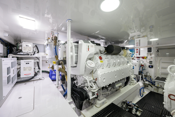 Viking-54 Convertible 2024-Dog House Boca Raton-Florida-United States-Viking 54  Dog House  Engine Room-6053636