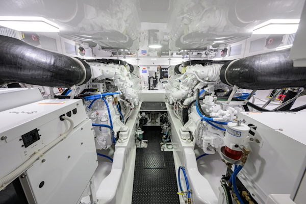 Viking-54 Convertible 2024-Dog House Boca Raton-Florida-United States-Viking 54  Dog House  Engine Room-6053630