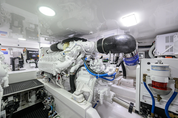 Viking-54 Convertible 2024-Dog House Boca Raton-Florida-United States-Viking 54  Dog House  Engine Room-6053631
