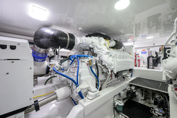 Viking-54 Convertible 2024-Dog House Boca Raton-Florida-United States-Viking 54  Dog House  Engine Room-6053632