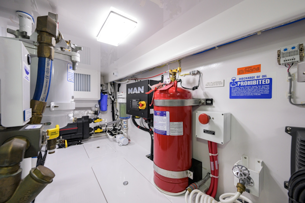 Viking-54 Convertible 2024-Dog House Boca Raton-Florida-United States-Viking 54  Dog House  Engine Room-6053640