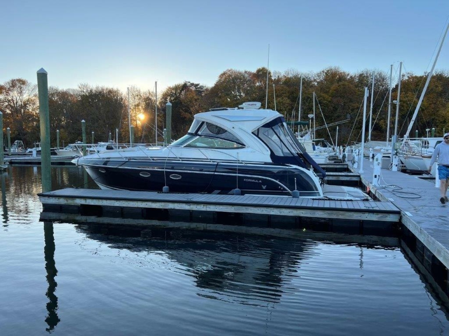 Formula-34 Performance Cruiser 2020-CLAIR DE LUNE Old Saybrook-Connecticut-United States-Formula 34 CLAIR DE LUNE  Profile At Dock-6052072 | Thumbnail