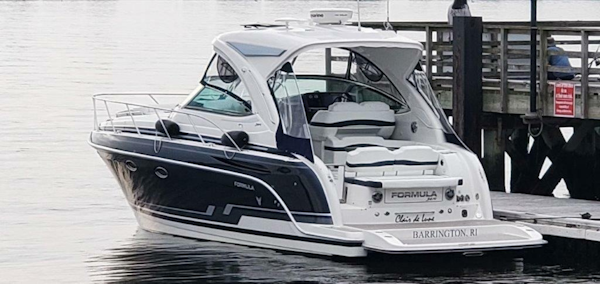 Formula-34 Performance Cruiser 2020-CLAIR DE LUNE Old Saybrook-Connecticut-United States-Formula 34 CLAIR DE LUNE  Port Aft Profile at Dock-6052068