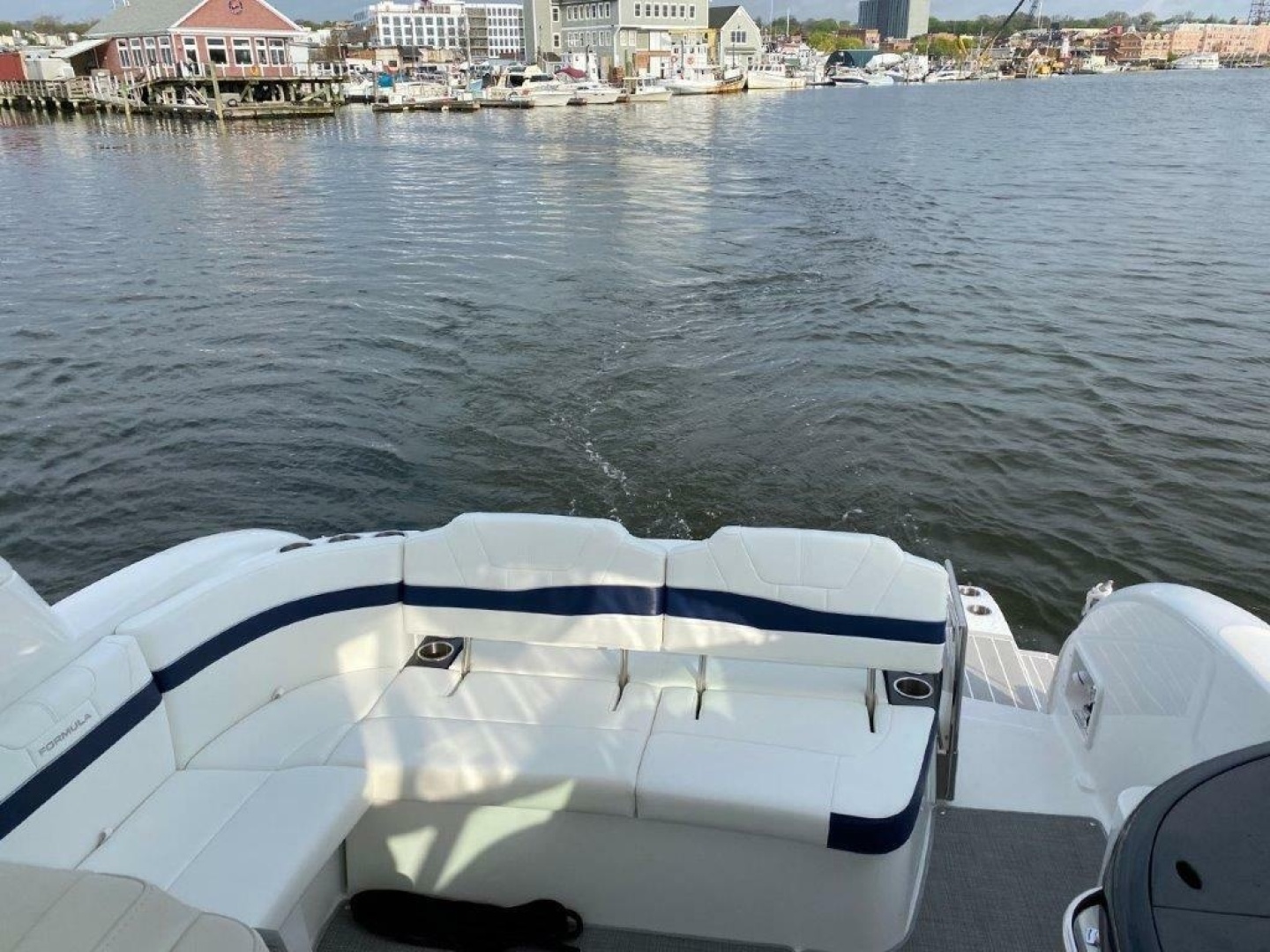 Formula-34 Performance Cruiser 2020-CLAIR DE LUNE Old Saybrook-Connecticut-United States-Formula 34 CLAIR DE LUNE  Helm View of Cockpit-6052069 | Thumbnail