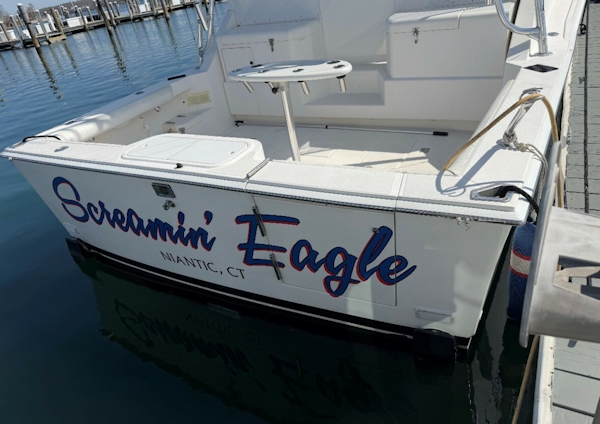 Cabo-Express 1999-SCREAMIN EAGLE Niantic-Connecticut-United States-Cabo 35 SCREAMIN EAGLE  Transom-6052964