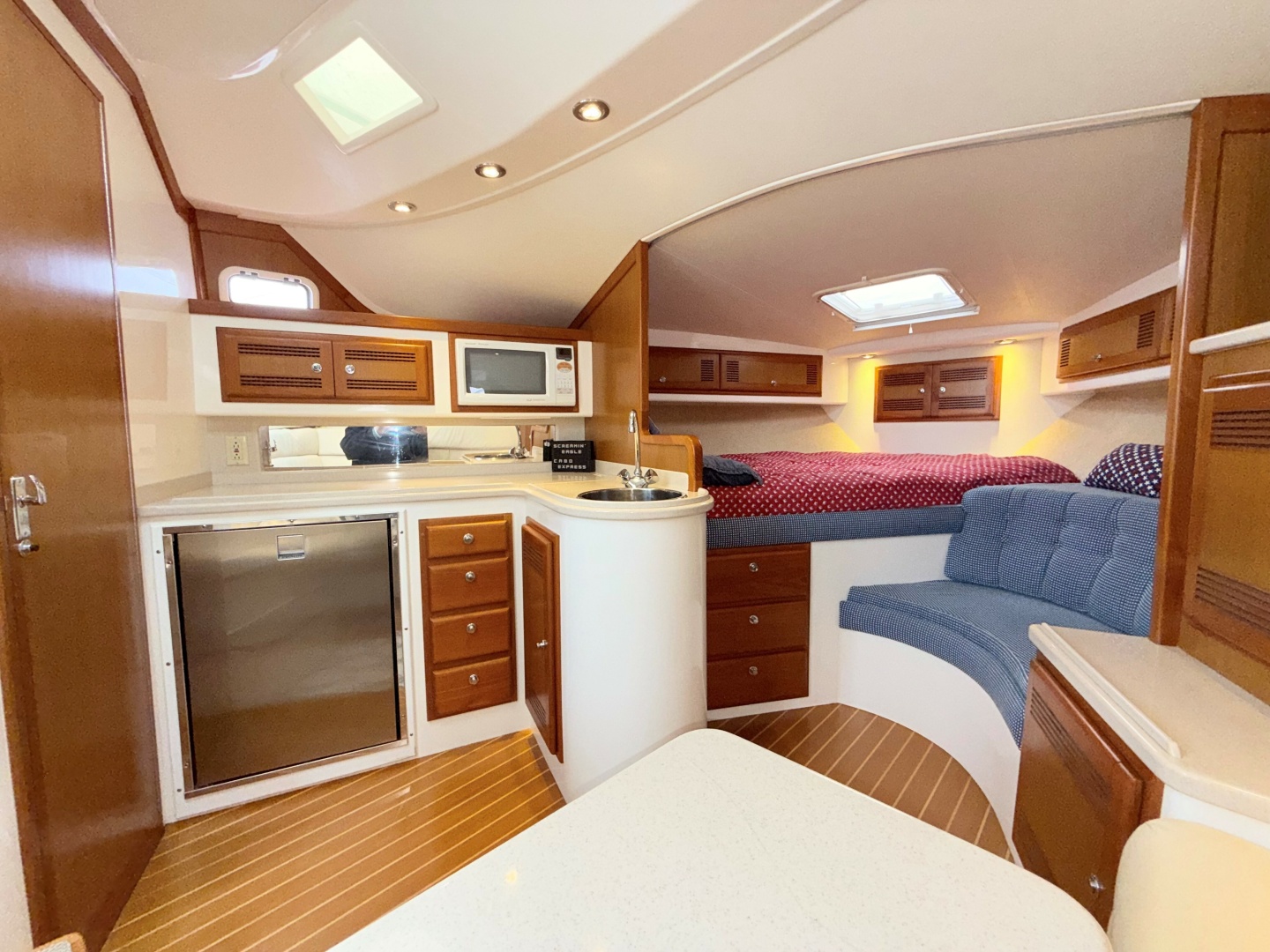 Cabo-Express 1999-SCREAMIN EAGLE Niantic-Connecticut-United States-Cabo 35 SCREAMIN EAGLE  Galley and Cabin-6079597 | Thumbnail
