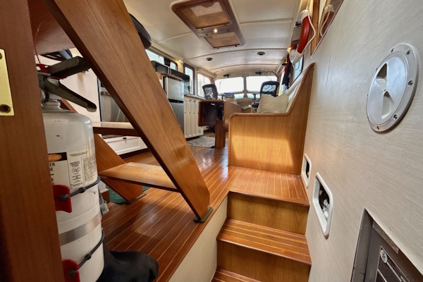 MetalCraft 1985-SYLPHIDE Chesapeake-Virginia-United States-Aft Companionway-6054818