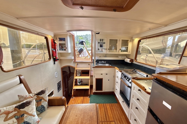 MetalCraft 1985-SYLPHIDE Chesapeake-Virginia-United States-Saloon Aft-6054815