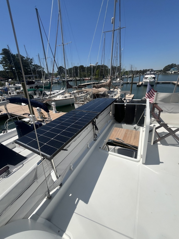 Beneteau-Swift Trawler 34 2015-Silver Lining Deltaville-Virginia-United States-Solar Panels Deployed-6106007