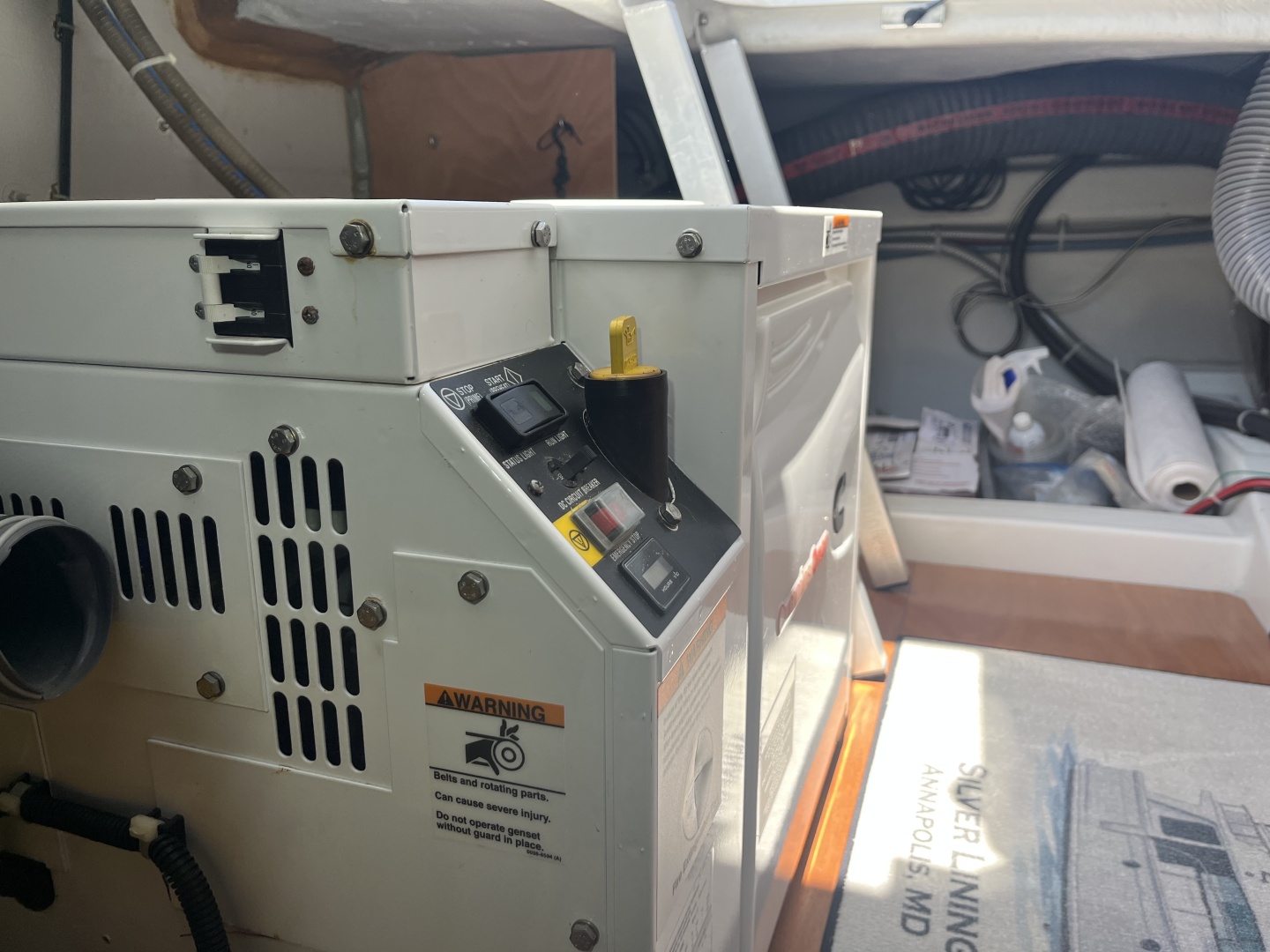 Beneteau-Swift Trawler 34 2015-Silver Lining Deltaville-Virginia-United States-Genset In Lazerette-6105970 | Thumbnail