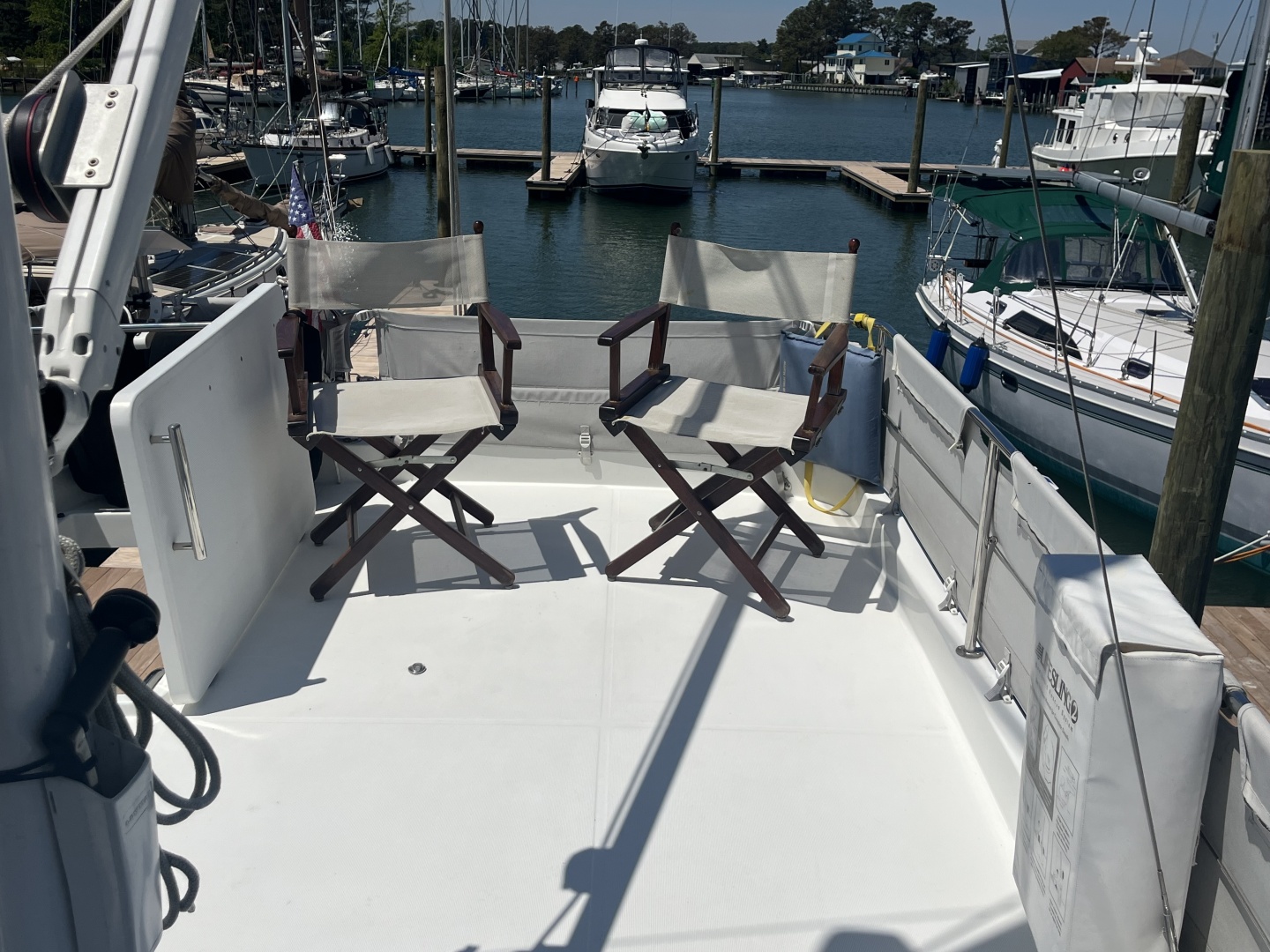Beneteau-Swift Trawler 34 2015-Silver Lining Deltaville-Virginia-United States-Flybridge Facing Aft2-6106011 | Thumbnail