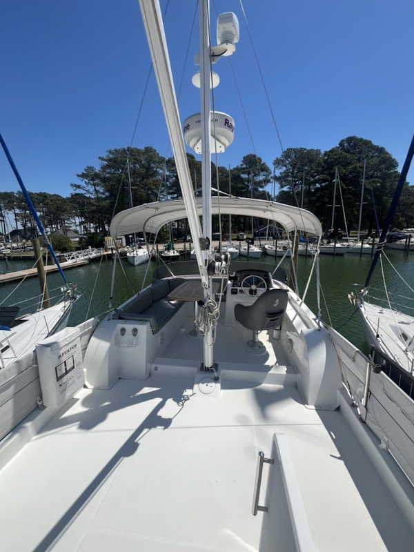 Beneteau-Swift Trawler 34 2015-Silver Lining Deltaville-Virginia-United States-Flybridge From Aft-6106016