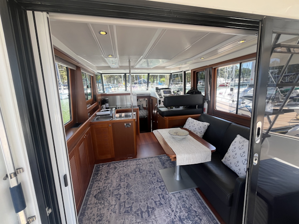 Beneteau-Swift Trawler 34 2015-Silver Lining Deltaville-Virginia-United States-Salon From Cockpit-6106005