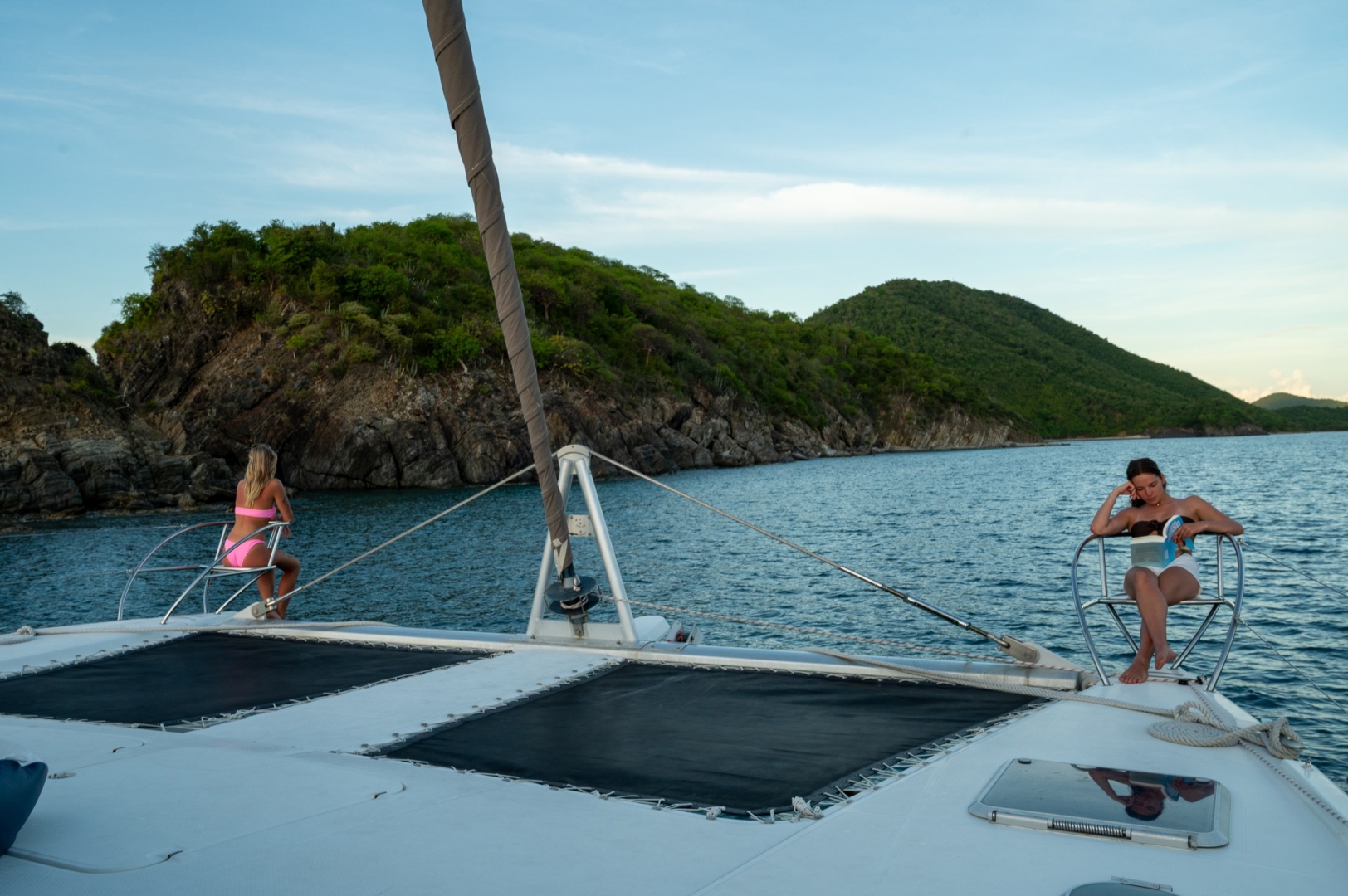 Fountaine Pajot-Sanya 57 2013-Perpetual Blue St. Thomas-Virgin Islands-United States-Kiley_parker_catamaran_lifestyle_ 0009-6105157 | Thumbnail