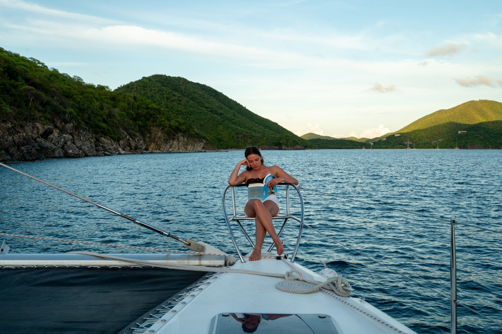 Fountaine Pajot-Sanya 57 2013-Perpetual Blue St. Thomas-Virgin Islands-United States-Kiley_parker_catamaran_lifestyle_ 0011-6105158 | Thumbnail