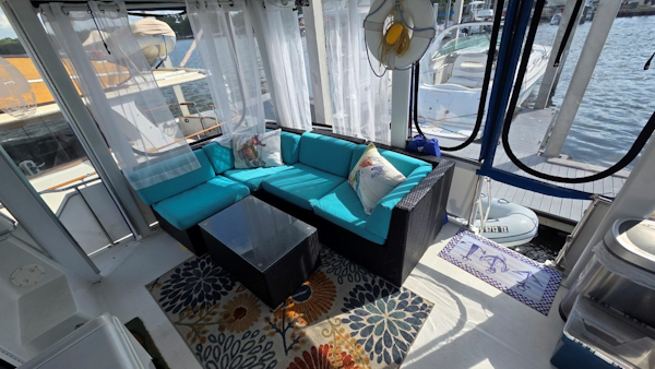 Carver-405 Aft Cabin Motor Yacht 1998-I Swear Gibsonton-Florida-United States-Aft Deck-6060834