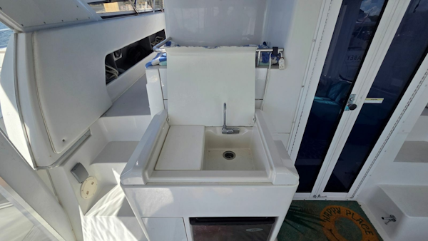 Carver-405 Aft Cabin Motor Yacht 1998-I Swear Gibsonton-Florida-United States-Aft Deck-6060837