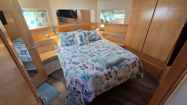 Carver-405 Aft Cabin Motor Yacht 1998-I Swear Gibsonton-Florida-United States-Primary Stateroom-6060879