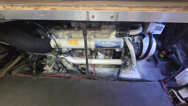 Carver-405 Aft Cabin Motor Yacht 1998-I Swear Gibsonton-Florida-United States-Port Engine-6060888
