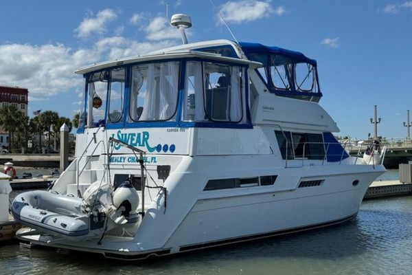 Carver-405 Aft Cabin Motor Yacht 1998-I Swear Gibsonton-Florida-United States-Starboard Stern-6060803