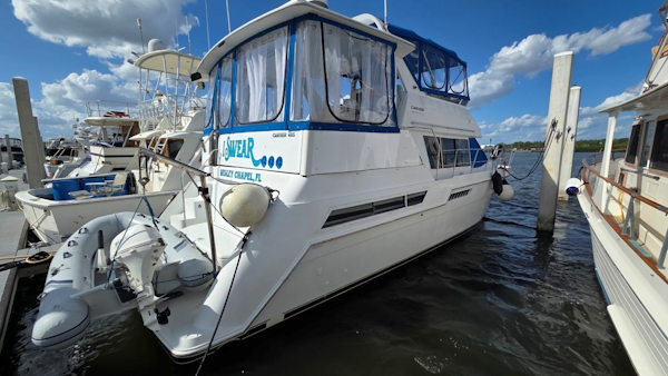 Carver-405 Aft Cabin Motor Yacht 1998-I Swear Gibsonton-Florida-United States-Starboard Stern-6060831