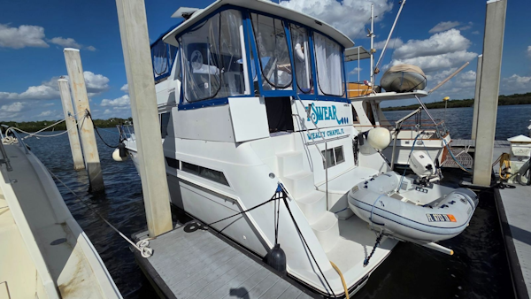 Carver-405 Aft Cabin Motor Yacht 1998-I Swear Gibsonton-Florida-United States-Port Stern-6060830