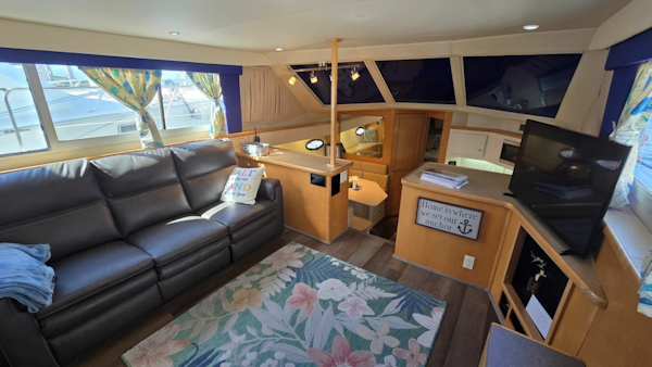 Carver-405 Aft Cabin Motor Yacht 1998-I Swear Gibsonton-Florida-United States-Salon-6060860