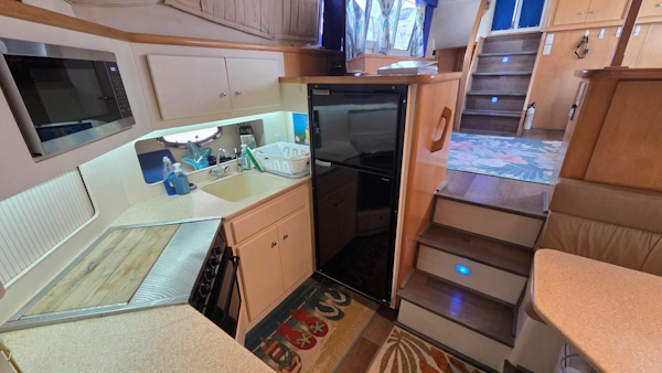 Carver-405 Aft Cabin Motor Yacht 1998-I Swear Gibsonton-Florida-United States-Galley-6060866