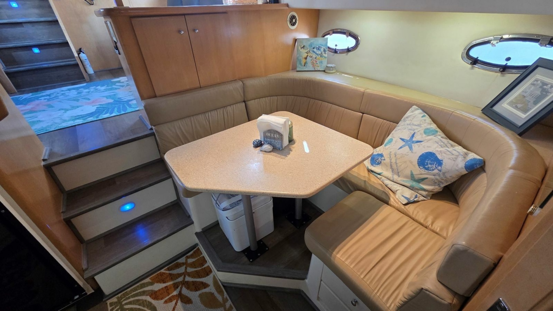 Carver-405 Aft Cabin Motor Yacht 1998-I Swear Gibsonton-Florida-United States-Dinette-6060867 | Thumbnail